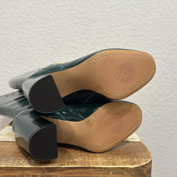 Vince Camuto Janel Extra Wide Calf Leather Boots Size 7 - Picture 6 of 7